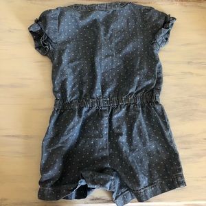 Carter's One Pieces - Carter’s Denim Romper Carter's One Pieces - Carter’s Denim Romper